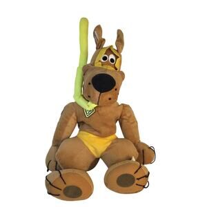 Scooby Doo 25" Vintage Plush 2005 Snorkeling Toy Factory Swimming Trunks Goggles